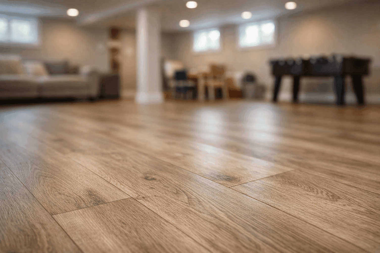 Basement Flooring Options: Waterproof, Mold-Resistant, and Stylish