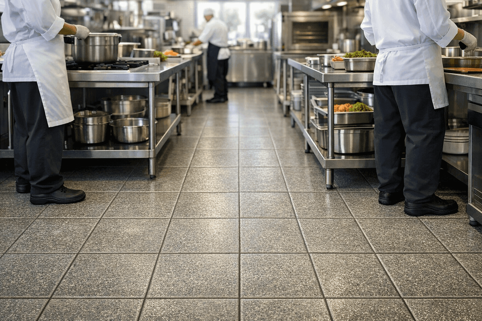 Choosing Flooring for Commercial Kitchens and Restaurants