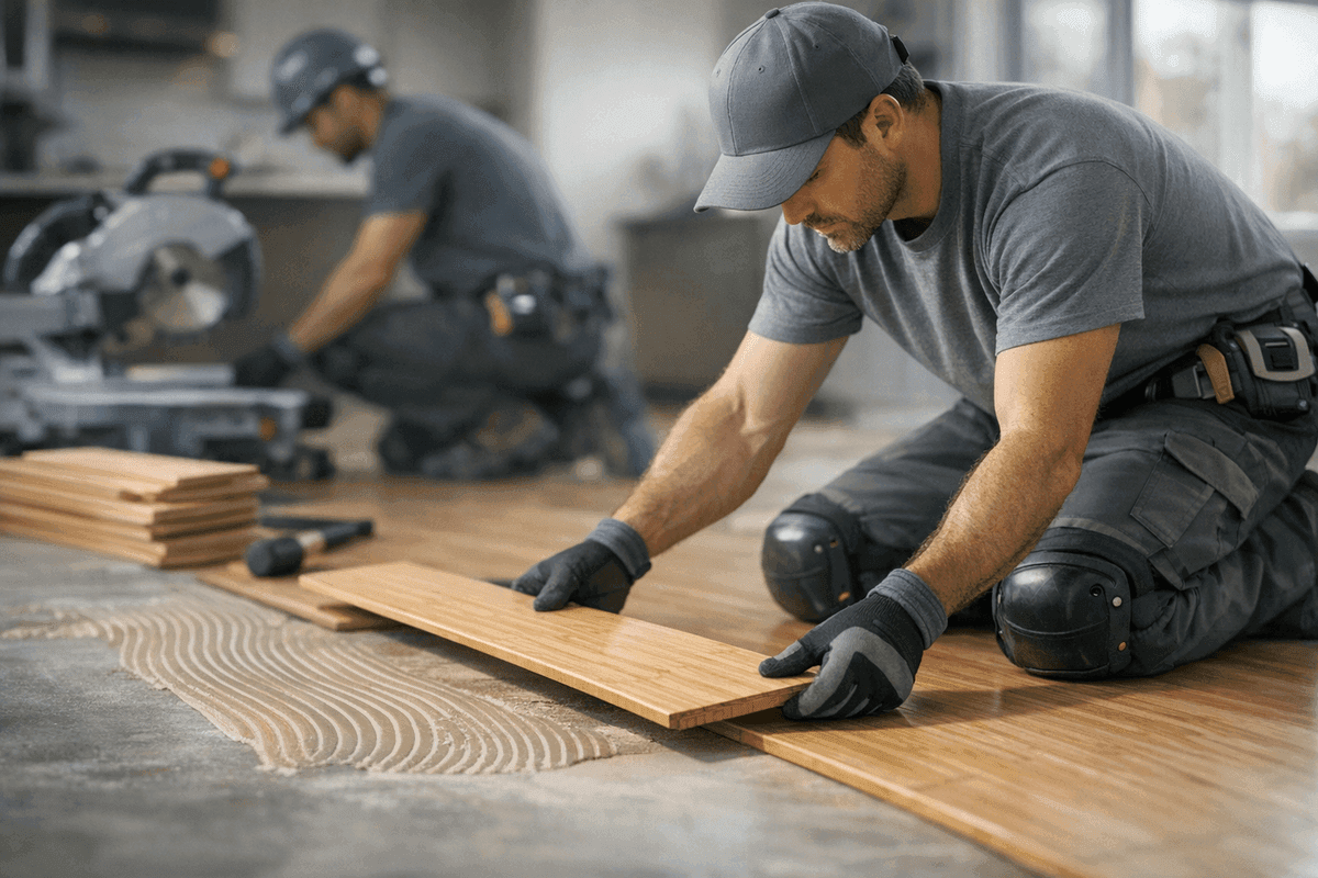 Bamboo Flooring service by JC Carpet & Flooring